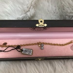 Juicy Couture RARE cherry bracelet with Charm 💕